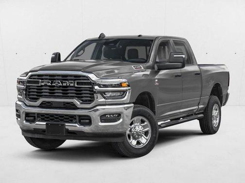 Ceramic Gray Clearcoat 2026 RAM 2500 Big Horn Crew Cab 4x4 6'4' Box