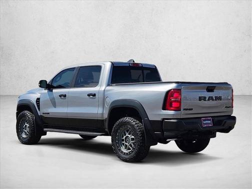 Billet Silver Metallic Clearcoat 2026 RAM 1500 RHO Crew Cab 4x4 5'7' Box