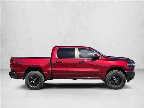 Delmonico Red Pearlcoat 2025 RAM 1500 Warlock Crew Cab 4x4 5'7' Box