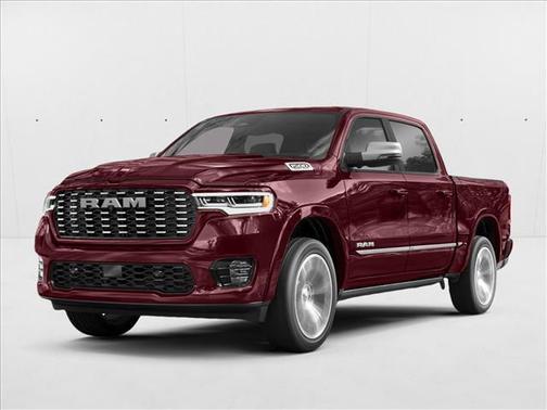 Delmonico Red Pearlcoat 2025 RAM 1500 Warlock Crew Cab 4x4 5'7' Box