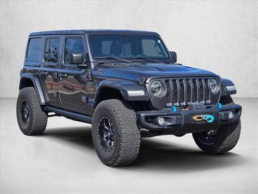 Granite Crystal Metallic Clearcoat 2021 Jeep Wrangler Unlimited 4xe Rubicon