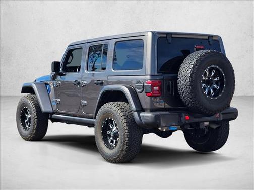 Granite Crystal Metallic Clearcoat 2021 Jeep Wrangler Unlimited 4xe Rubicon