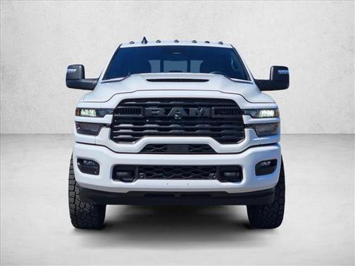 Bright White Clearcoat 2026 RAM 2500 Black Express Crew Cab 4x4 6'4' Box