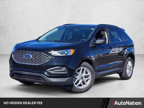 Agate Black Metallic 2024 Ford Edge SE