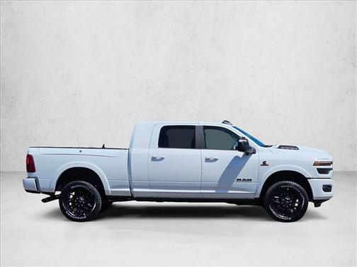 Bright White Clearcoat 2026 RAM 2500 Limited Mega Cab 4x4 6'4' Box