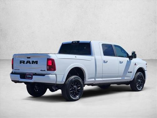 Bright White Clearcoat 2026 RAM 2500 Limited Mega Cab 4x4 6'4' Box