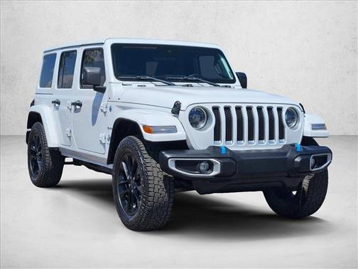 Bright White Clearcoat 2024 Jeep Wrangler 4xe Sahara