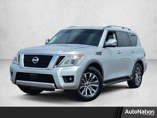 Brilliant Silver 2018 Nissan Armada SL