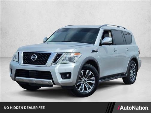 Brilliant Silver 2018 Nissan Armada SL