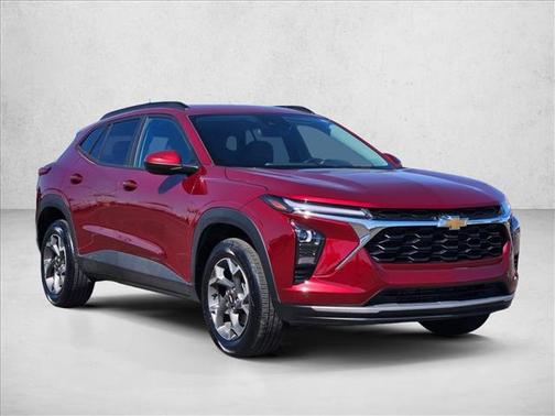Crimson Metallic 2025 Chevrolet Trax LT