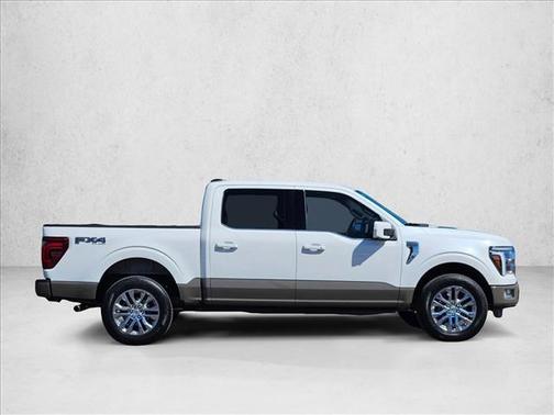 Star White Metallic Tri-Coat 2025 Ford F-150 King Ranch