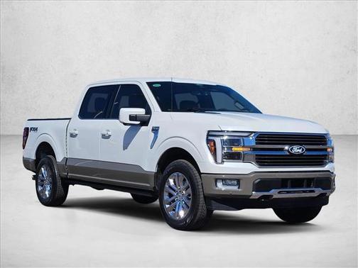 Star White Metallic Tri-Coat 2025 Ford F-150 King Ranch