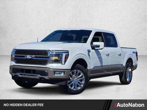 Star White Metallic Tri-Coat 2025 Ford F-150 King Ranch