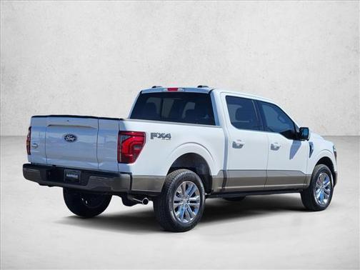 Star White Metallic Tri-Coat 2025 Ford F-150 King Ranch