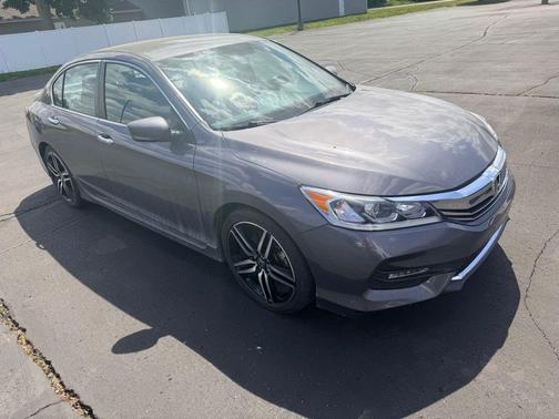 Modern Steel Metallic 2017 Honda Accord Sport