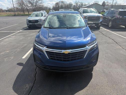 Blue Glow Metallic 2022 Chevrolet Equinox LS