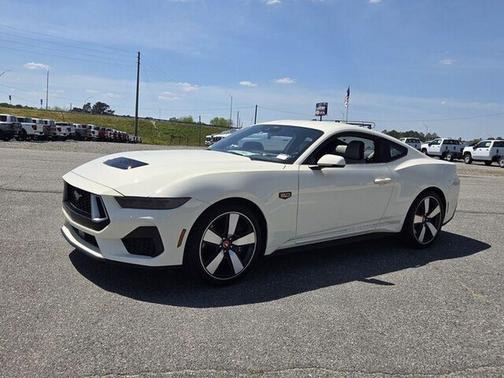 Wimbledon White 2025 Ford Mustang GT Premium