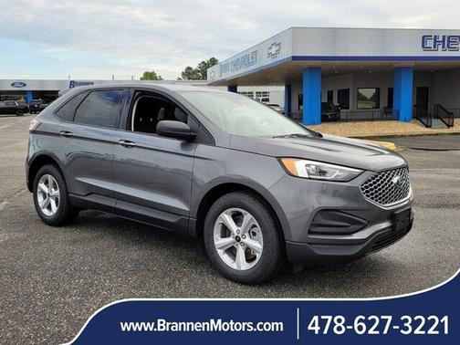Carbonized Gray Metallic 2024 Ford Edge SE