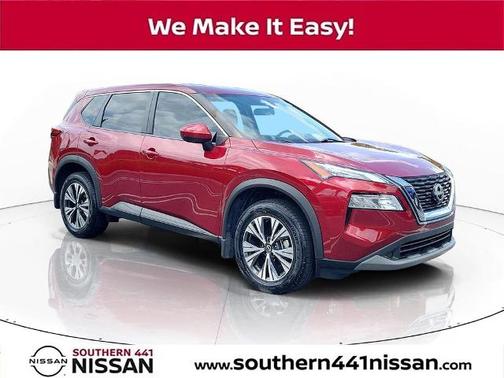 Scarlet Ember 2023 Nissan Rogue SV