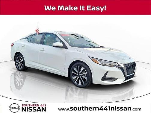 Aspen White 2023 Nissan Sentra SV