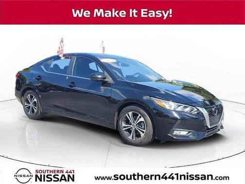 Black 2023 Nissan Sentra SV