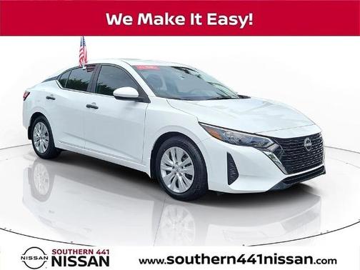 Cloud White 2024 Nissan Sentra S