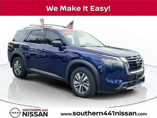 Deep Ocean Blue 2024 Nissan Pathfinder SL