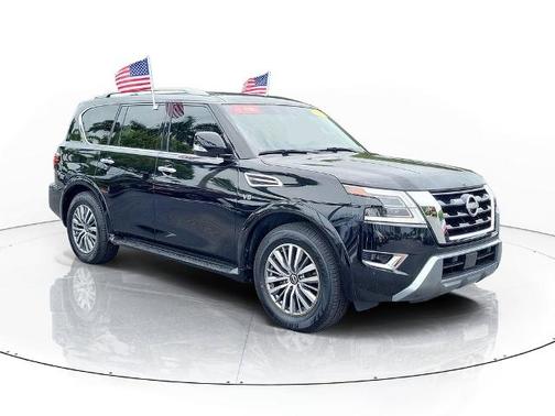 Black 2021 Nissan Armada SV