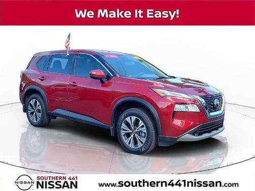 Scarlet Ember 2021 Nissan Rogue SV