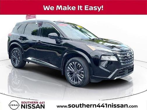 Black 2024 Nissan Rogue Platinum