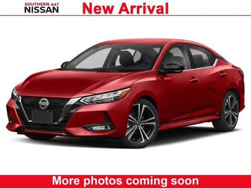 Scarlet Ember 2021 Nissan Sentra SR