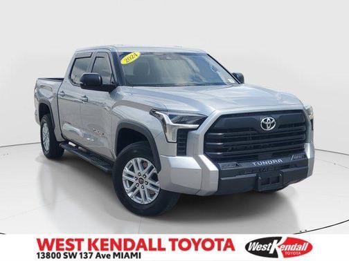 Celestial Silver Metallic 2024 Toyota Tundra SR5