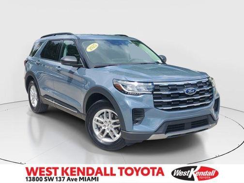 Vapor Blue 2025 Ford Explorer Active