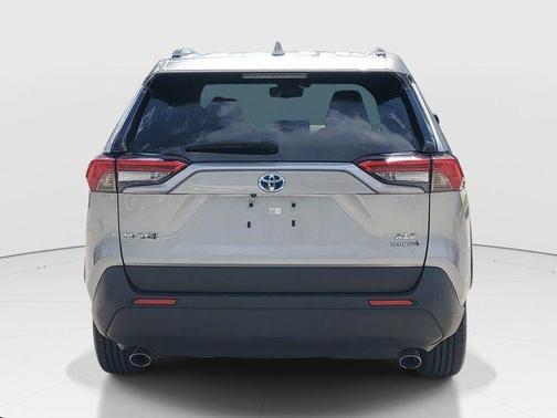 Silver Sky Metallic 2024 Toyota RAV4 Hybrid XLE Premium