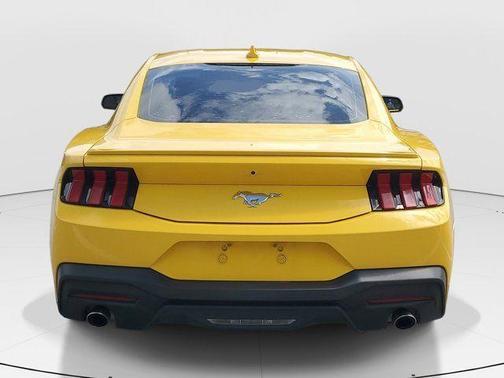 Yellow 2024 Ford Mustang EcoBoost Premium