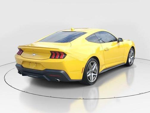 Yellow 2024 Ford Mustang EcoBoost Premium