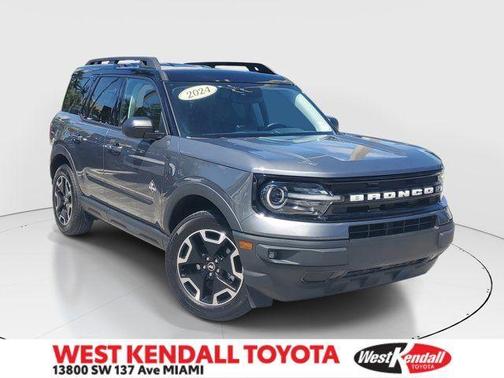 Gray Metallic 2024 Ford Bronco Sport Outer Banks