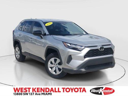Silver Sky Metallic 2025 Toyota RAV4 LE