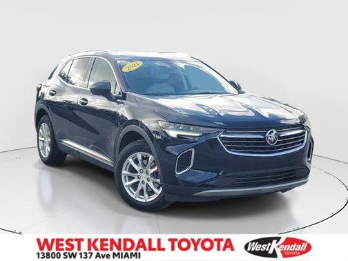 Dark Moon Blue Metallic 2021 Buick Envision Preferred