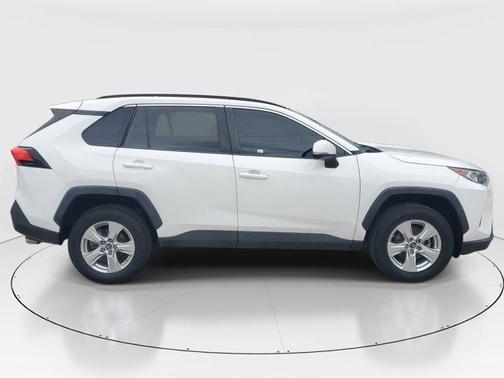 Super White 2019 Toyota RAV4 XLE
