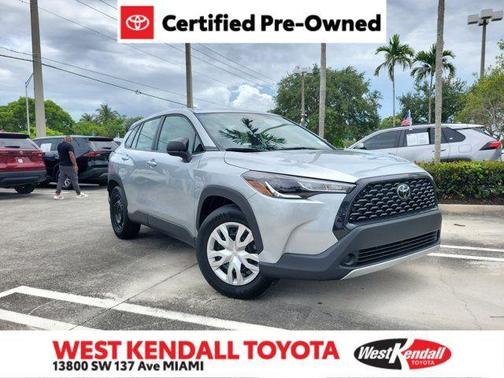 Silver 2025 Toyota Corolla Cross L
