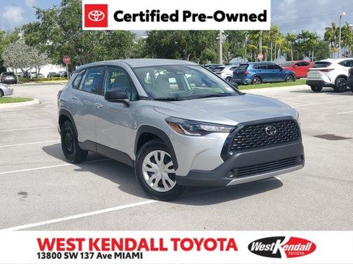 Silver 2025 Toyota Corolla Cross L