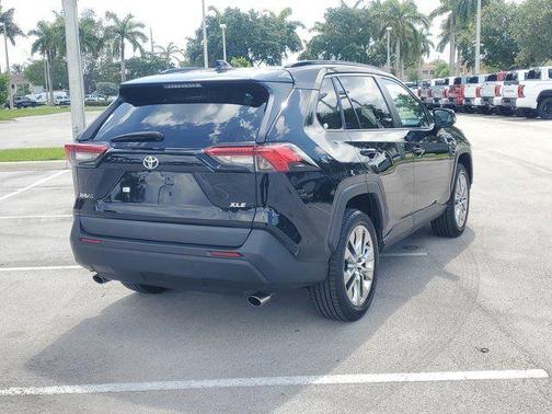 Midnight Black Metallic 2021 Toyota RAV4 XLE Premium