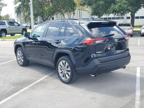 Midnight Black Metallic 2021 Toyota RAV4 XLE Premium