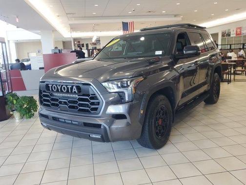 Magnetic Gray Metallic 2025 Toyota Sequoia TRD Pro