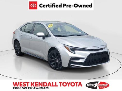 Classic Silver Metallic 2024 Toyota Corolla Hybrid SE