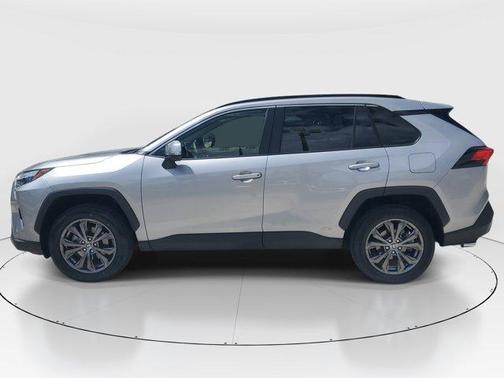 Silver Sky Metallic 2023 Toyota RAV4 Hybrid XLE Premium