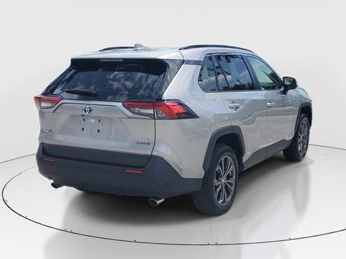Silver Sky Metallic 2023 Toyota RAV4 Hybrid XLE Premium