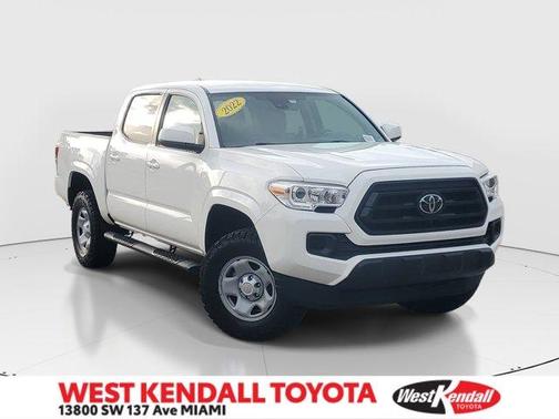 White 2022 Toyota Tacoma SR