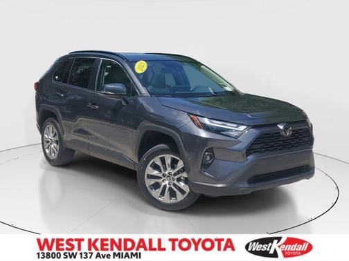 Magnetic Gray Metallic 2023 Toyota RAV4 XLE Premium